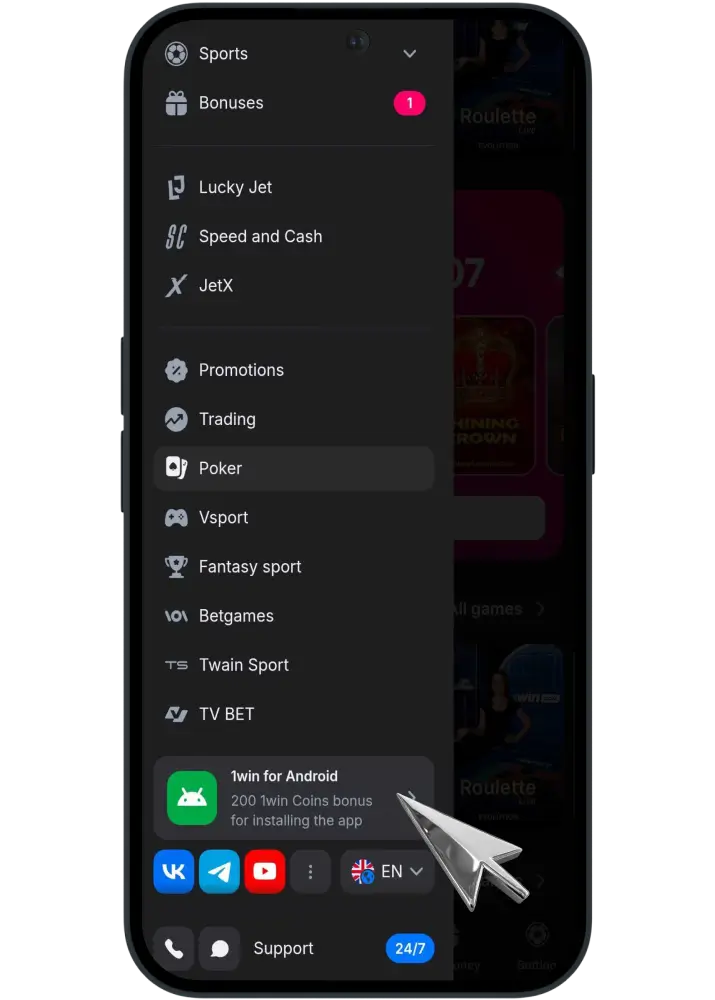 1win Aviator apk